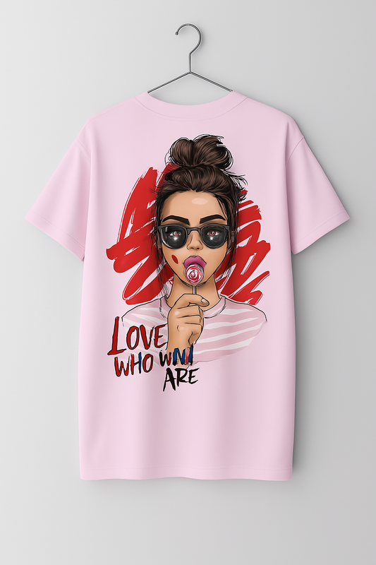 Candy- love who you are premium t shirt Pau