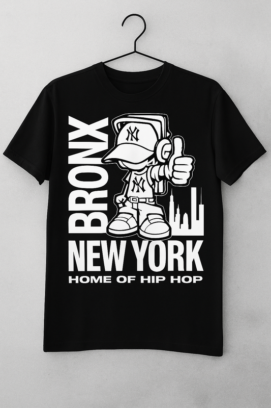 🗽 Bronx New York Tee – Home of Hip Hop Pau